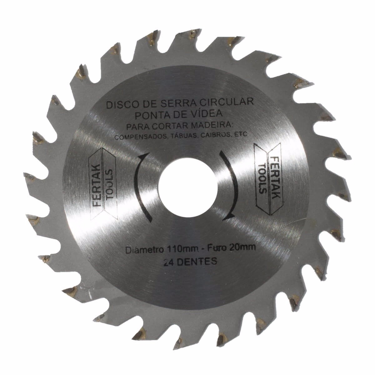 SERRA CIRCULAR 110MMX24DTSX20MM