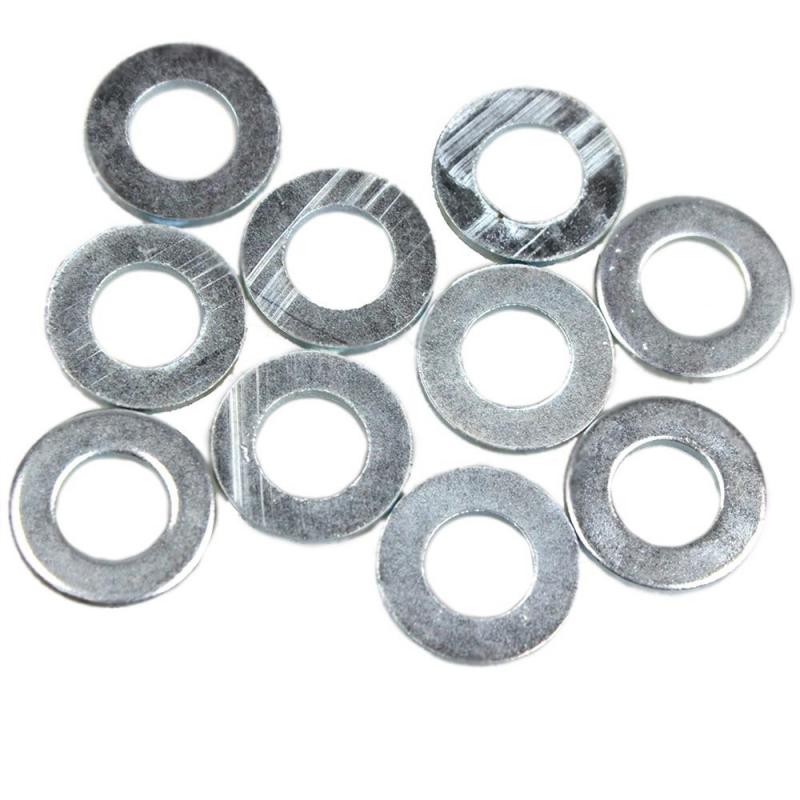 ARRUELA LISA ACO 5. 8 ZINC. 1/4