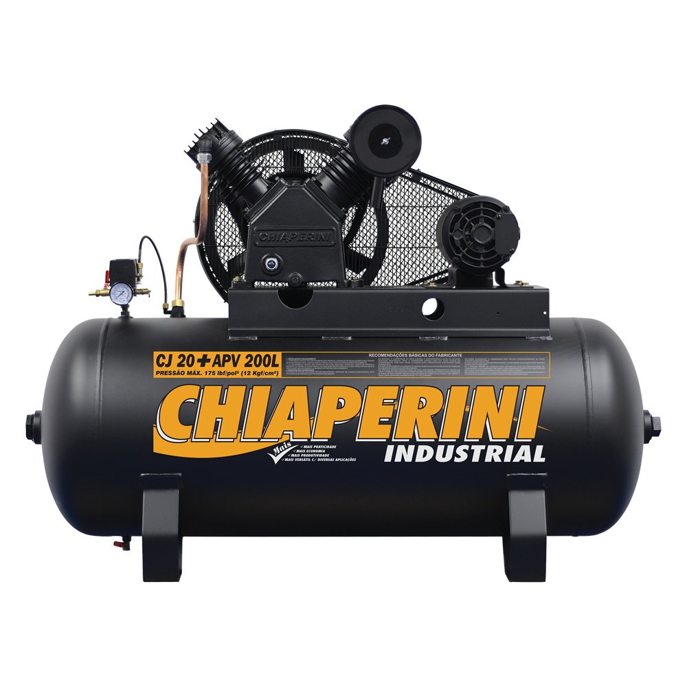 COMPR 20 200L C/MT 5HP 220/380V