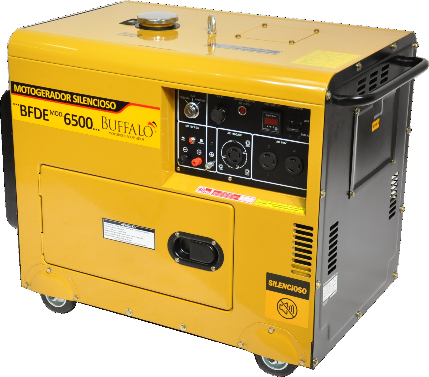 GERADOR BUFFALO CABINADO BD6500