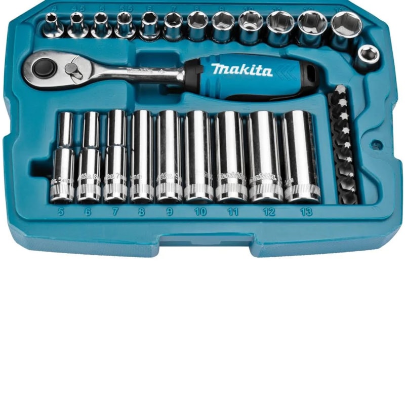 JG SOQ C/CHAVE CATRACA 1/4 34PCS