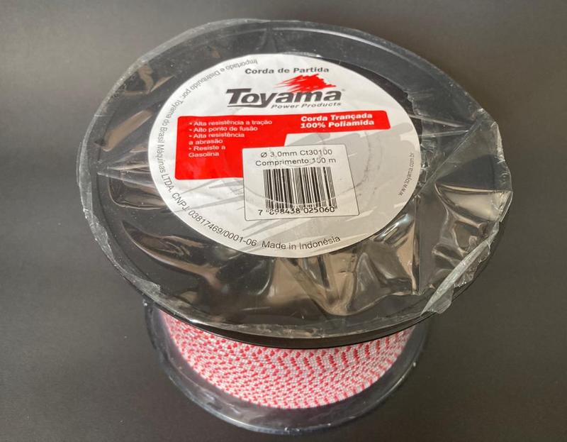 CORDA DE PARTIDA 3.0MM  VERMELHA