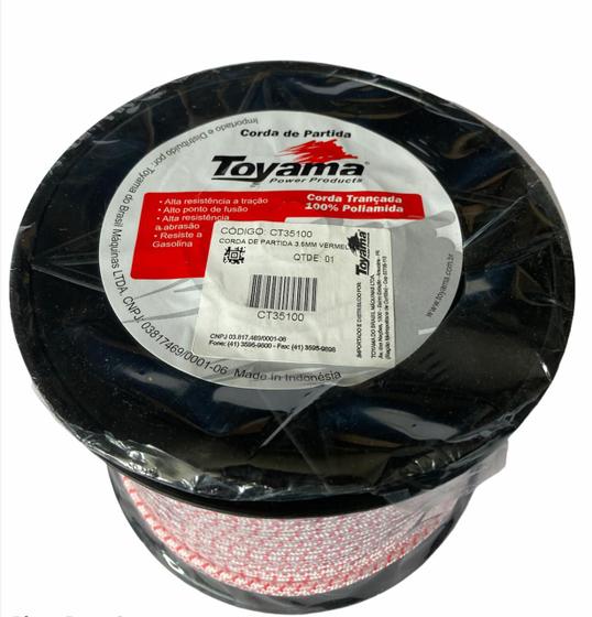 CORDA DE PARTIDA 3.5MM VERMELHA